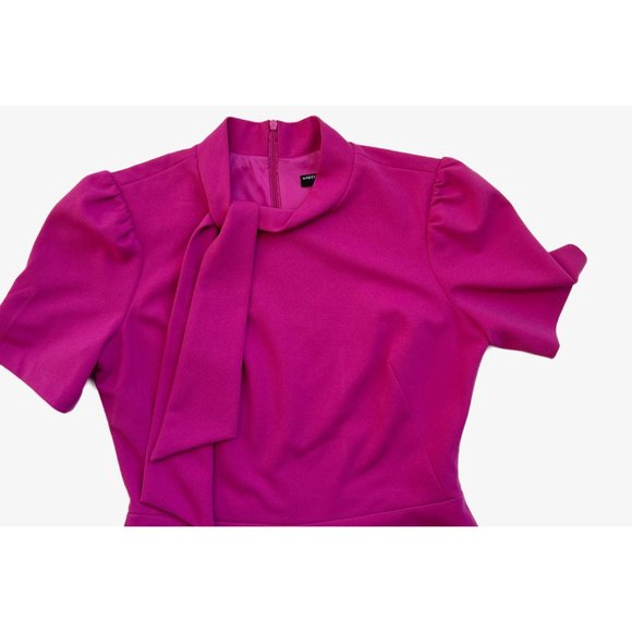 Elegant Purple Midi Dress - Picture 8 of 10